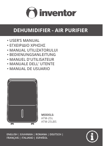 Handleiding Inventor ATM-25LBS Luchtontvochtiger