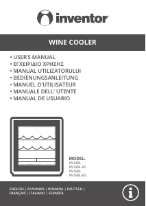 Manual de uso Inventor IW16BL-BS Vinoteca