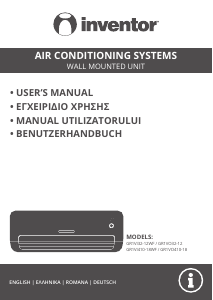 Manual Inventor GR1VI410-18WF Aer condiționat