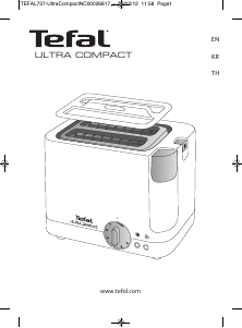 説明書 テファル TT2118KR Ultra Compact トースター