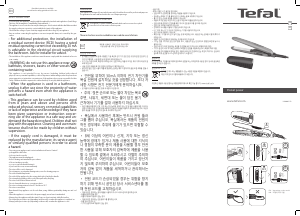 Handleiding Tefal HS1120K0 Pocket Power Stijltang