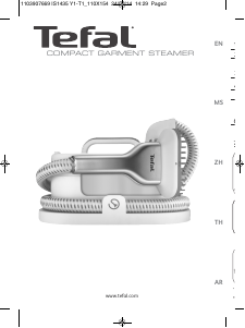 Manual Tefal IS1435K1 Compact Garment Steamer