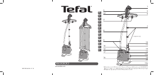 Manual Tefal IS3340K1 Vaporizador de vestuário