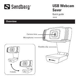 Manual Sandberg 333-95 Webcam