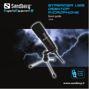 Manual Sandberg 126-09 Microfone