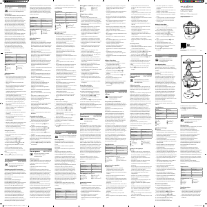 Mode d’emploi Nedis KAJC100CWT Presse-agrumes