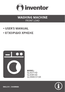 Handleiding Inventor GLX07143 Wasmachine