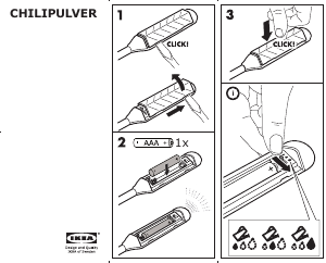 说明书 宜家 CHILIPULVER 植物传感器