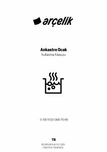 Kullanım kılavuzu Arçelik OMD 710 RB Ocak