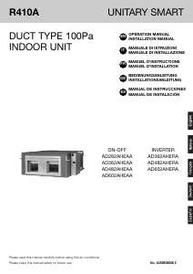 Mode d’emploi Haier AD482AHEAA+AU48NAIEAA Climatiseur