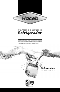 Manual de uso Haceb SBS 656 L BAR SE 2P T Frigorífico combinado
