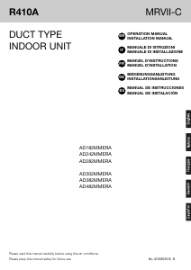 Mode d’emploi Haier AD482MMERA Climatiseur