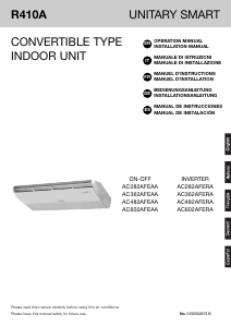 Mode d’emploi Haier AC602AFEAA+AU60NAIEAA Climatiseur