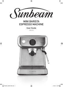 Bruksanvisning Sunbeam EM4300K Espressomaskin