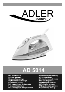 Handleiding Adler AD 5014 Strijkijzer