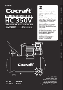 Käyttöohje Cocraft L350 Kompressori