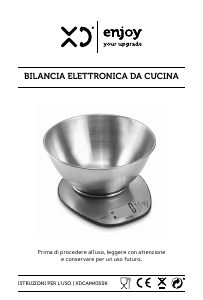 Manuale XD XDCAM4350K Bilancia da cucina