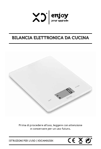 Manuale XD XDCAM9130K Bilancia da cucina