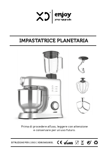 Manuale XD XDBOW108SIL Impastatrice planetaria
