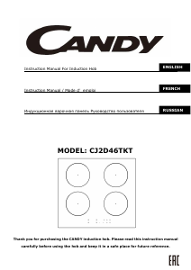 Manual Candy CJ2D46TKT Hob