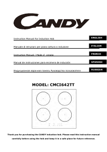 Manual Candy CMCI642TT Hob