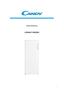 Manual Candy CMIOUS 5144W Congelator