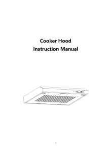 Manual Candy CFT610/5S Cooker Hood