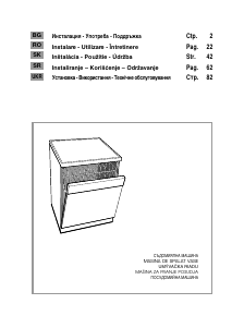 Manual Candy CDP 3DS62DW/T Maşină de spălat vase