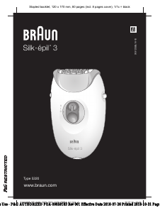 Руководство Braun 5320 Silk-epil 3 Эпилятор