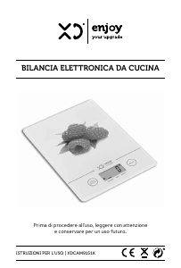 Manuale XD XDCAM9151K Bilancia da cucina