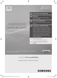 Manual de uso Samsung SC07H40F1V Aspirador