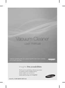 Manual Samsung SC56B0 Vacuum Cleaner