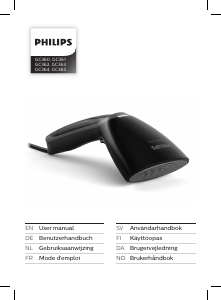 Bedienungsanleitung Philips GC365 Steam&Go Plus Dampfbürste