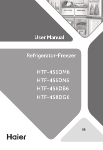 Használati útmutató Haier HTF-458DG6 Hűtő és fagyasztó