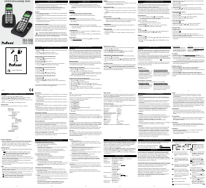 Handleiding Profoon PDX-7430 Draadloze telefoon