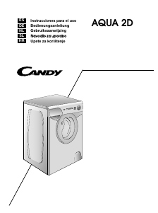 Manual de uso Candy AQUA 1042D1S-S Lavadora