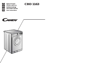 Handleiding Candy CBD 1163-37S Wasmachine
