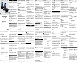 Handleiding Profoon PDX-8125 Draadloze telefoon