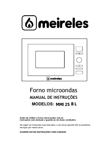 Manual de uso Meireles MMI 25 X Microondas