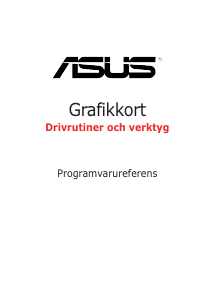 Bruksanvisning Asus EAX1300PRO SILENT/TD/256M Grafikkort