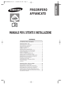 Manuale Samsung RS23NAMS Frigorifero-congelatore