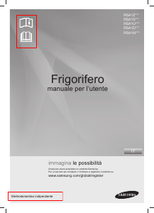 Manuale Samsung RSA1STTS Frigorifero-congelatore
