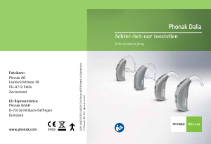 Handleiding Phonak Dalia BTE Hoortoestel