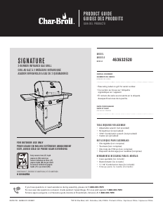 Mode d’emploi Char-Broil 463632520 Signature Barbecue