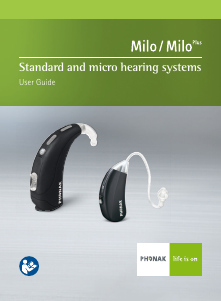 Handleiding Phonak Milo Plus Hoortoestel