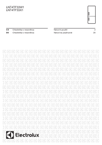 Manuál Electrolux LNT4TF33X1 Lednice s mrazákem