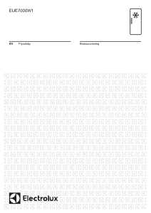 Bruksanvisning Electrolux EUE7000W1 Frys