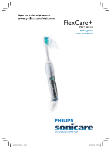 Manuale Philips HX6921 Sonicare FlexCare+ Spazzolino elettrico