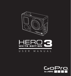Bedienungsanleitung GoPro HD HERO3 White Edition Action-cam