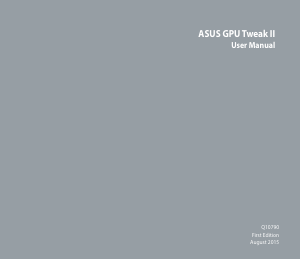 Manuál Asus GTX660-DC2O-2GD5 Grafická karta